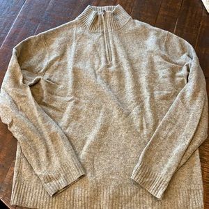 Lambswool sweater, J. Crew, size xl